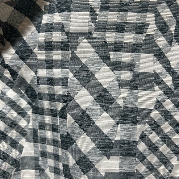 Prose & Poetry Gray and White Checkered Sleeveless Mini Length Dress. Size Small - Picture 5 of 10